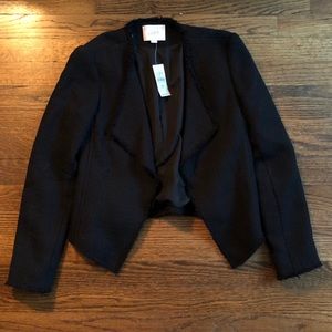NWT - LOFT Black Jacket - 00 Petite
